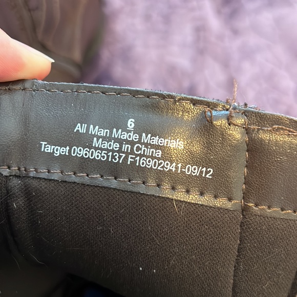 Mossimo supply brown boots size 6 - Picture 4 of 5